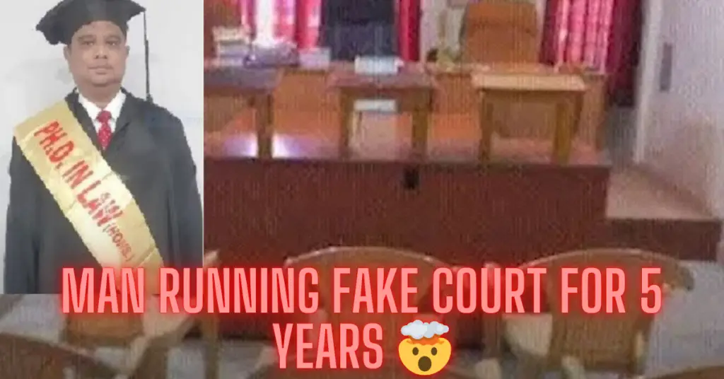 Man Running a Fake Court for 5 Years Caught in Gujarat: A Shocking Story