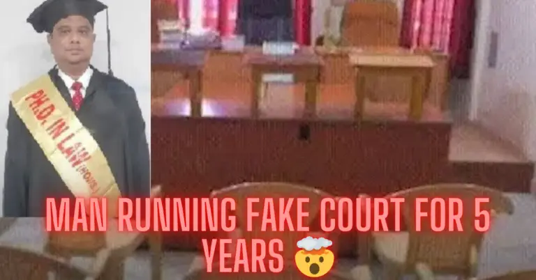 Man Running a Fake Court for 5 Years Caught in Gujarat: A Shocking Story