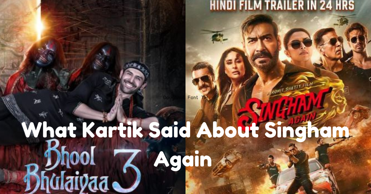 Kartik Aaryan Wins Fans' Hearts with His Reaction to Bhool Bhulaiyaa 3 vs Singham Again Diwali Box Office Clash