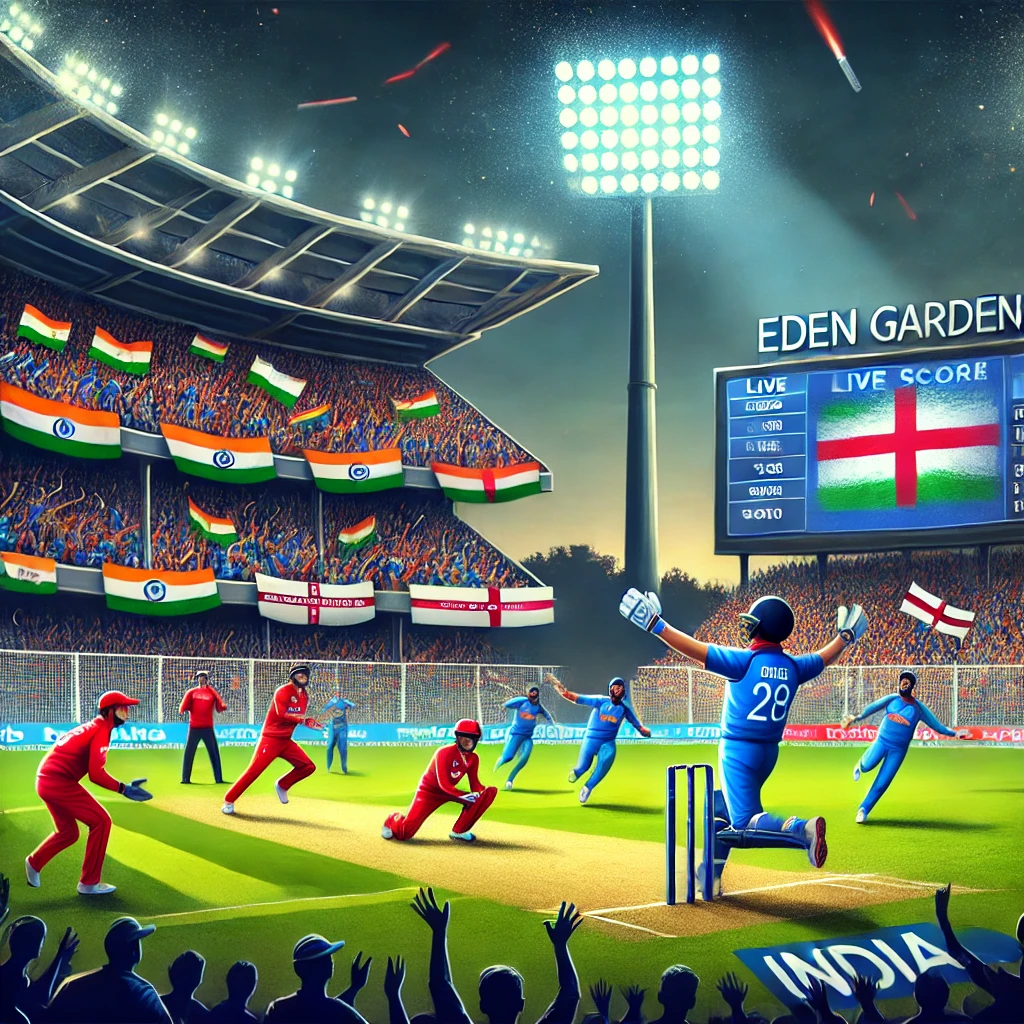 IND vs ENG T20 Clash: India and England Set to Reignite Rivalry in Thrilling 1st T20I at Eden Gardens