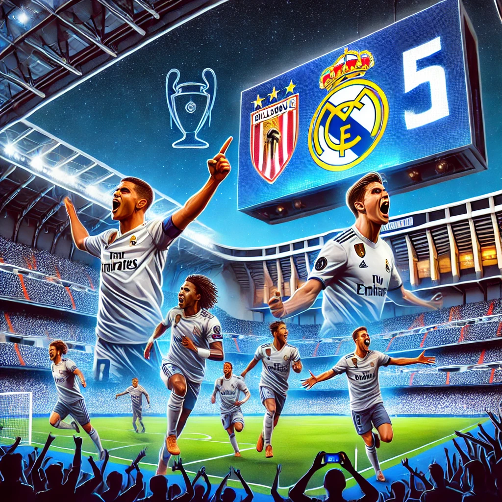 Real Madrid vs RB Salzburg: 5-1 Victory Highlights Dominance and Stellar Performances